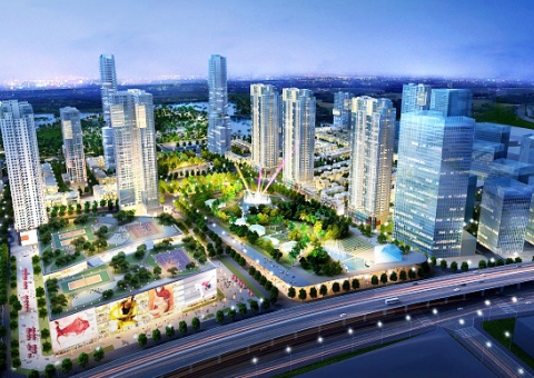 Gạch nghệ thuật ngoài trời Secoin tại The Manor Central Park